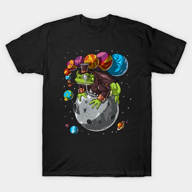 Psychedelic Bufo Alvarius Toad T-Shirt by underheaven